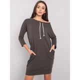 RELEVANCE Dress-RV-SK-4597-1.97-Dark Khaki | Shoptok.si