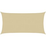  Jedrilica za sunčevu sjenu Bež 2 x 6 m HDPE | Shoptok.si