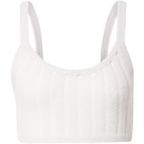 Weekday Top z naramnicami 'Grace' bela | Shoptok.si