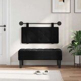  Držeće uzglavlje Zidne Crna 90 x 55 x 5 cm Baršun - Crna 80 cm bez LED | shoptok.hr