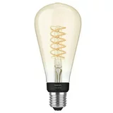 Philips hue LED žarulja (E27, 7 W, Topla bijela, ST72, Može se prigušiti)