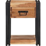  Noćni ormar 2 pcs Smeđa 40 x 35 x 50 cm Čvrsto drvo akacije | shoptok.hr