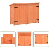  The Living Store Vrtna lopa 128x42x91 cm les - Vrtna Skladiščna Lopa, (21745236) Cene
