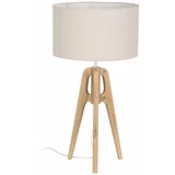 Ixia Krem stolna lampa s tekstilnim sjenilom (visina 67 cm) –