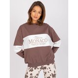 FANCY Sweatshirt-FA-BL-7629.19P-brown | Shoptok.si