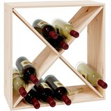 Ormarić za vino 62 x 25x 62 cm od masivne borovine | shoptok.hr