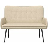 SOFA za dvije osobe Krema 115 x 61 x 87 cm tkanina | shoptok.hr
