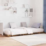  Krevet s daskama Dimljeni hrast 75 x 190 cm Konstruirano drvo | shoptok.hr