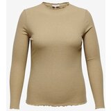 Only Carmakoma Ally Majica Rjava | Shoptok.si