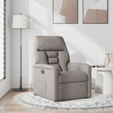  Naslonjač od tkanine smeđesivi | shoptok.hr