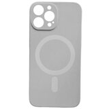 Magsafe silikonska maska color za iphone 14 pro max/ siva Cene