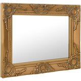 Maison Chic Stensko Ogledalo - Zrcalo - Kozmetično ogledalo v baročnem stilu 50x40 cm zlato, (21697884) | Shoptok.si