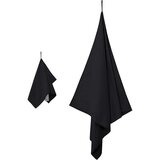 vidaXL Set sportskih ručnika Ostalo Crna tkanina | shoptok.hr