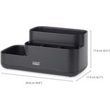 Joseph Joseph Črn plastičen kopalniški organizator EasyStore – | Shoptok.si