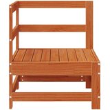  Vrtni kutni kauč Masivna borovina Vosak Smeđa 62 x 62 x 70,5 cm | shoptok.hr