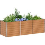  Povišena vrtna gredica Svijetlosmeđa 240 x 80 x 77 cm | Eponuda.ba