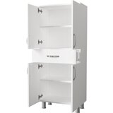 Woody Fashion Kupaonski ormarić, Bijela boja, Arizona 4 Kapak - White | shoptok.hr