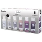 RAYHER Kredne barve Chalky set 6x60 ml, roza set, (22005565) | Shoptok.si
