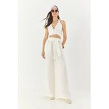 Bianco Lucci Ženski komplet top i pantalone 60283322, Beli Cene