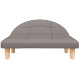  Krevet za pse smeđesivi 70x52x30 cm od tkanine | shoptok.hr