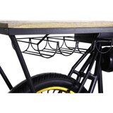Premium Living Retro Barska Miza Cruiser Slow Ride, Črna, Zlata | Shoptok.si