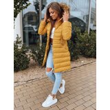 DStreet Płaszcz/kurtka damska TERIS żółta | shoptok.hr