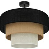 Brilagi plafonski luster aspen luneta 1xE27/15W/230V, prečnik 45 cm, crna/bež/krem | Eponuda.com