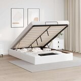 vidaXL Okvir kreveta bez madraca bijeli 140x200 cm od umjetne kože | shoptok.hr