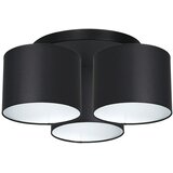  Prislonjen plafonski luster ARDEN 3xE27/60W/230V crna/bela | Eponuda.com