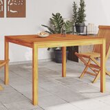 vidaXL Vrtna jedilna miza 110x110x75 cm trden akacijev les Cene