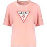 Guess Jeans WOMEN&#39;S SHORT SLEEVE T-SHIRT PINK Cene