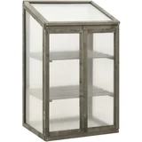 vidaXL Staklenik 60 x 45 x 100 cm od jelovine