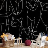  Foto tapeta - Cat Habits - First Variant 450x315 Vodootporna | shoptok.hr