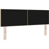  LED glava kreveta Siva zelena 160 cm Kordura tekstil | shoptok.hr