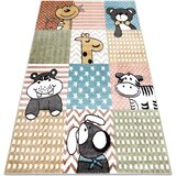 RugsX Preproge Preproga FUN Pets za otroke, živali večbarvni 180x270 cm Večbarvna | Shoptok.si