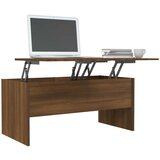  Stolić za kavu Smeđa hrasta 102x50,5x46,5 cm konstruirano drvo | Shoptok.si