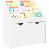  Polica za knjige za djecu s ladicama Bijelo 60 x 29,5 x 69 cm | Eponuda.com