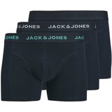 Jack & Jones Bokserice 'JACCONOR' tamno plava / žad / bijela Cijene