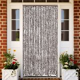  Zastor protiv insekata smeđe-bijeli 90 x 220 cm šenil | shoptok.hr