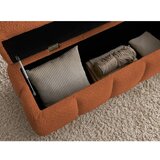 Bobochic Paris Oranžna klop iz tkanine bouclé – | Shoptok.si