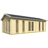 Male kuće Drvena kuća FIRENZE B 800 &amp;times; 400 cm sa &amp;scaron;indrom Slike