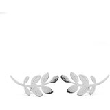 Vuch Earrings Leaves Silver | Shoptok.si