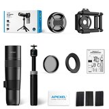 INF 30x Monokularni teleskop visoke ločljivosti - Črn, (22104164) | Shoptok.si