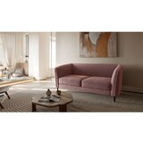 Ghado Rožnata sedežna garnitura 160 cm Galbe – | Shoptok.si