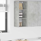 Viseći ormarić s pohranom Betonski sivi 30 x 29,5 x 80 cm | shoptok.hr