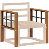  Naslon 2 kom. Prirodna 60 x 6 x 61 cm Čvrsto drvo akacije Slike