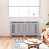  Pokrov za radijator antracit 152 x 19 x 81,5 cm MDF | shoptok.hr