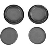 Creatable Jedilni Servis Uno Black Lava Stone, 12-Delni | Shoptok.si