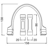 Osram prigušiva LED svetiljka LEDINSPECT WEARABLE NECKLIGHT LED/1W/3,7V IP54 | Eponuda.com