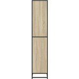 vidaXL Knjižna omara sonoma hrast 80,5x35x170,5 cm inženirski les | Shoptok.si